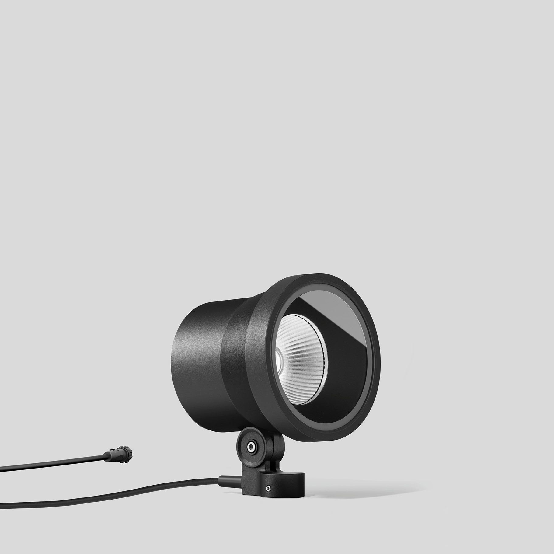 Bega - Projecteur compact, Graphite · 3000 K