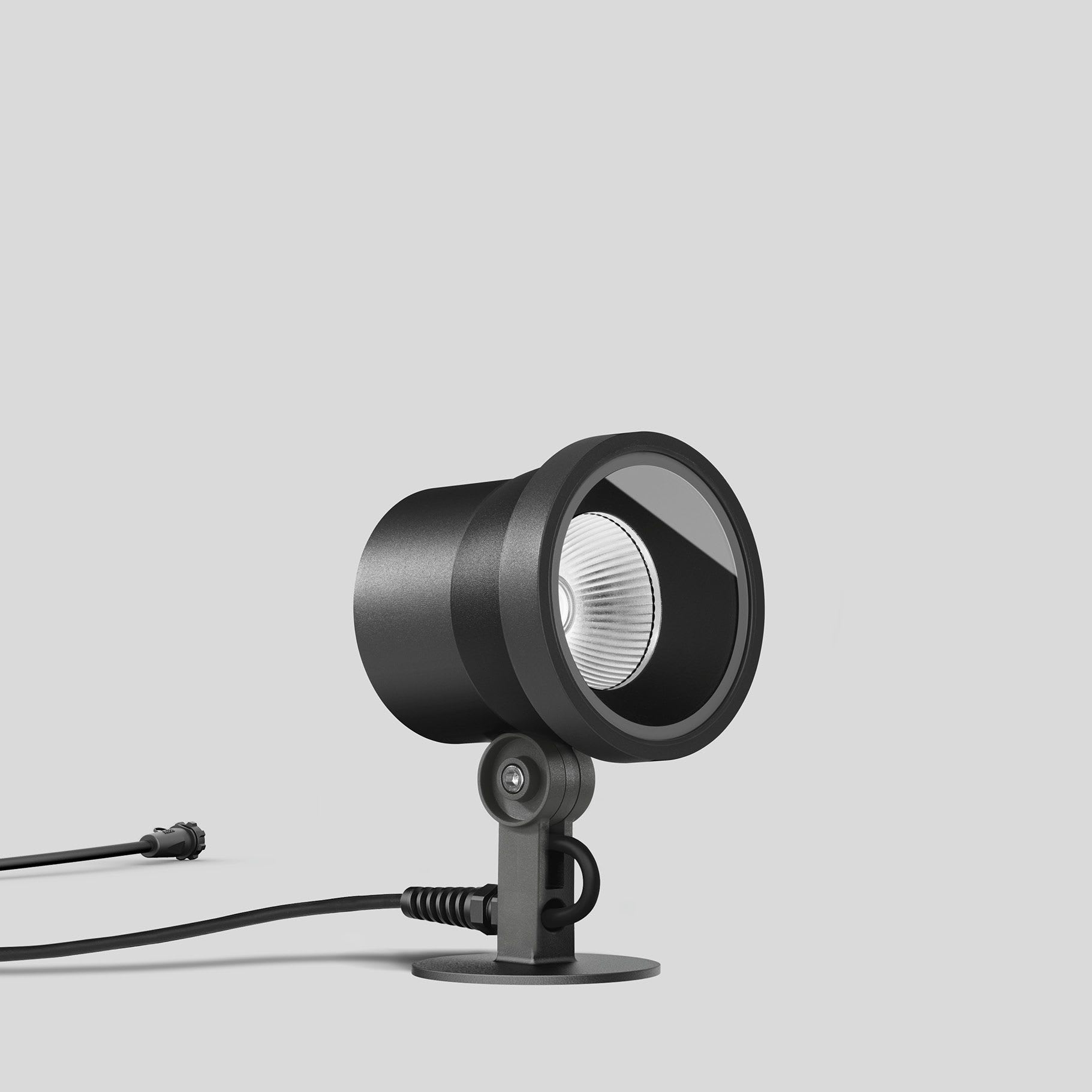 Bega - Projecteur compact, Graphite · 4000 K