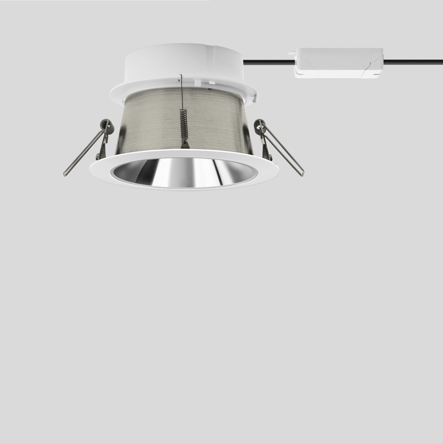 Bega - Downlight Prima, für den Innenbereich, Blanc satiné · 4000 K