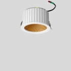 Bega - Plafonnier encastré, pour l'intérieur, Blanc satiné · 3000 K