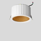 Bega - Plafonnier encastré, pour l'intérieur, Blanc satiné · 3000 K