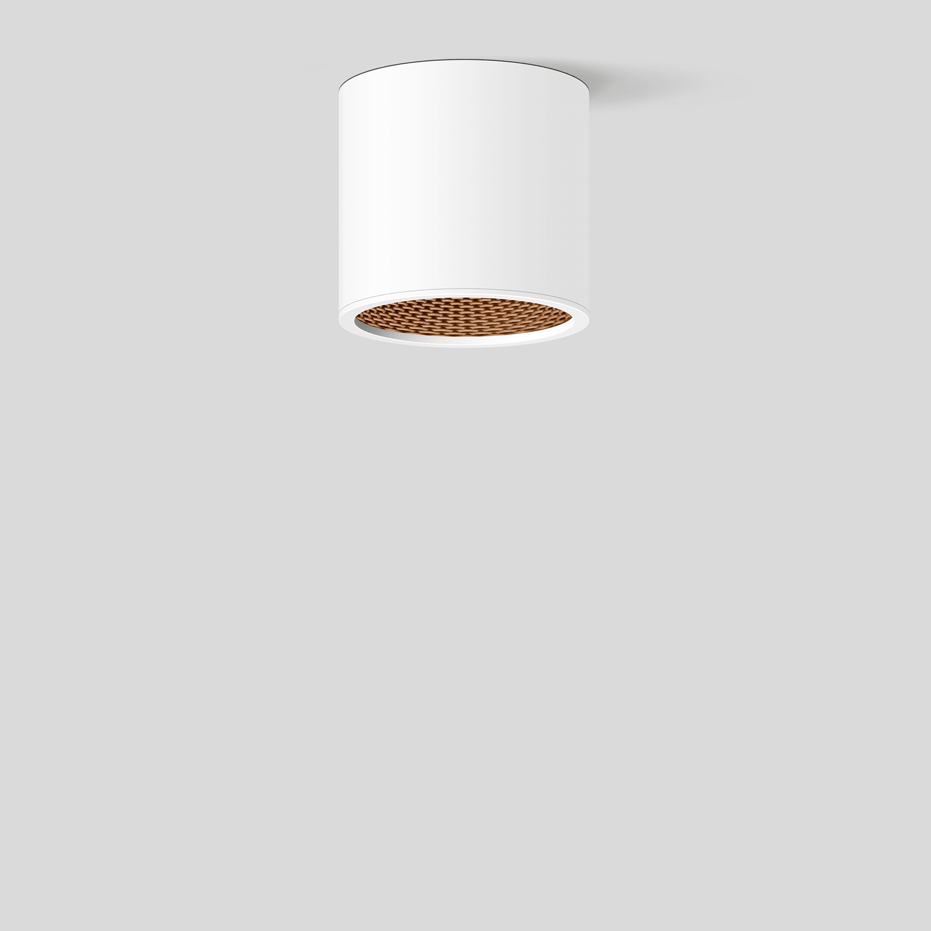 Bega - Plafonnier, pour l'intérieur, Blanc satiné · 3000 K