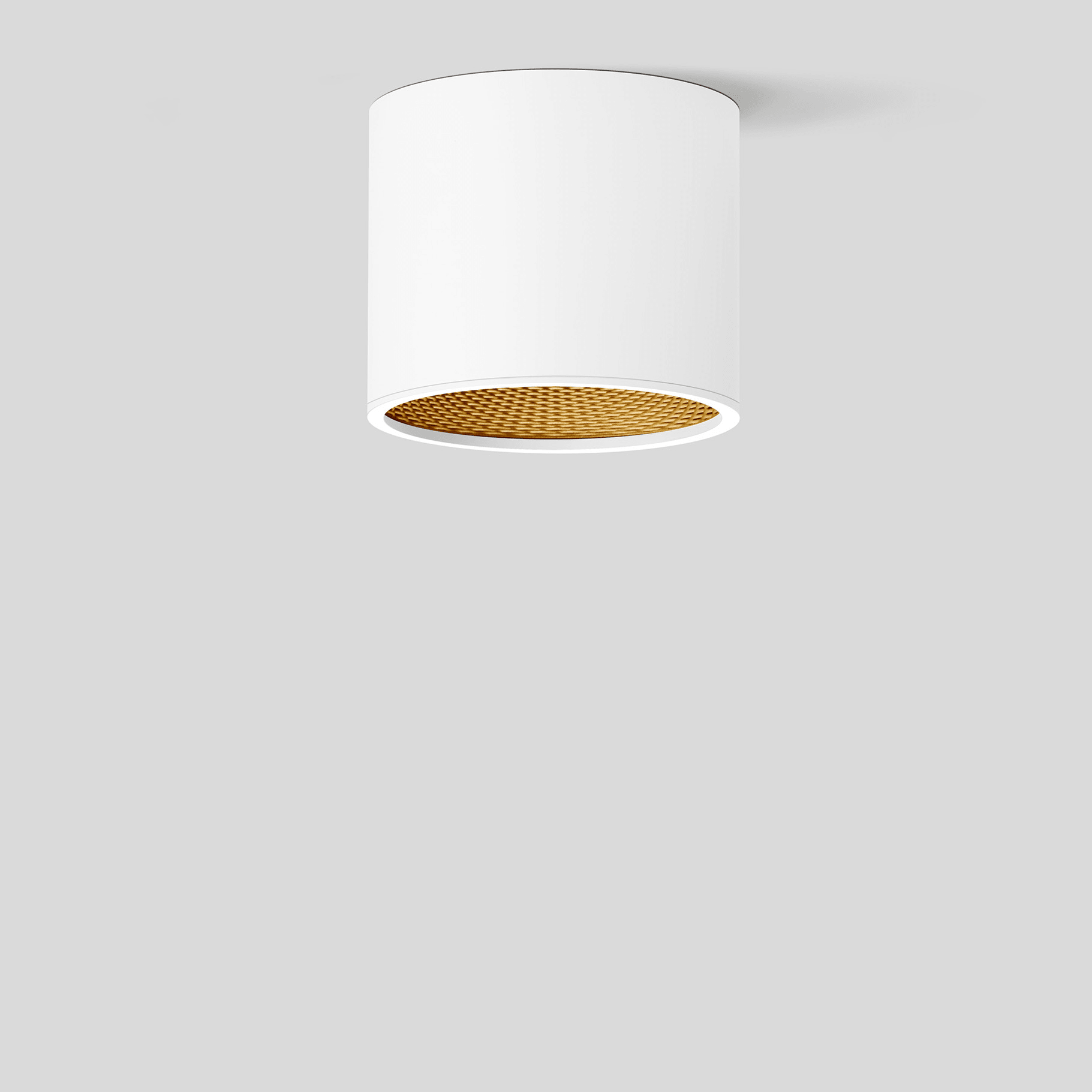 Bega - Plafonnier, pour l'intérieur, Blanc satiné · 3000 K