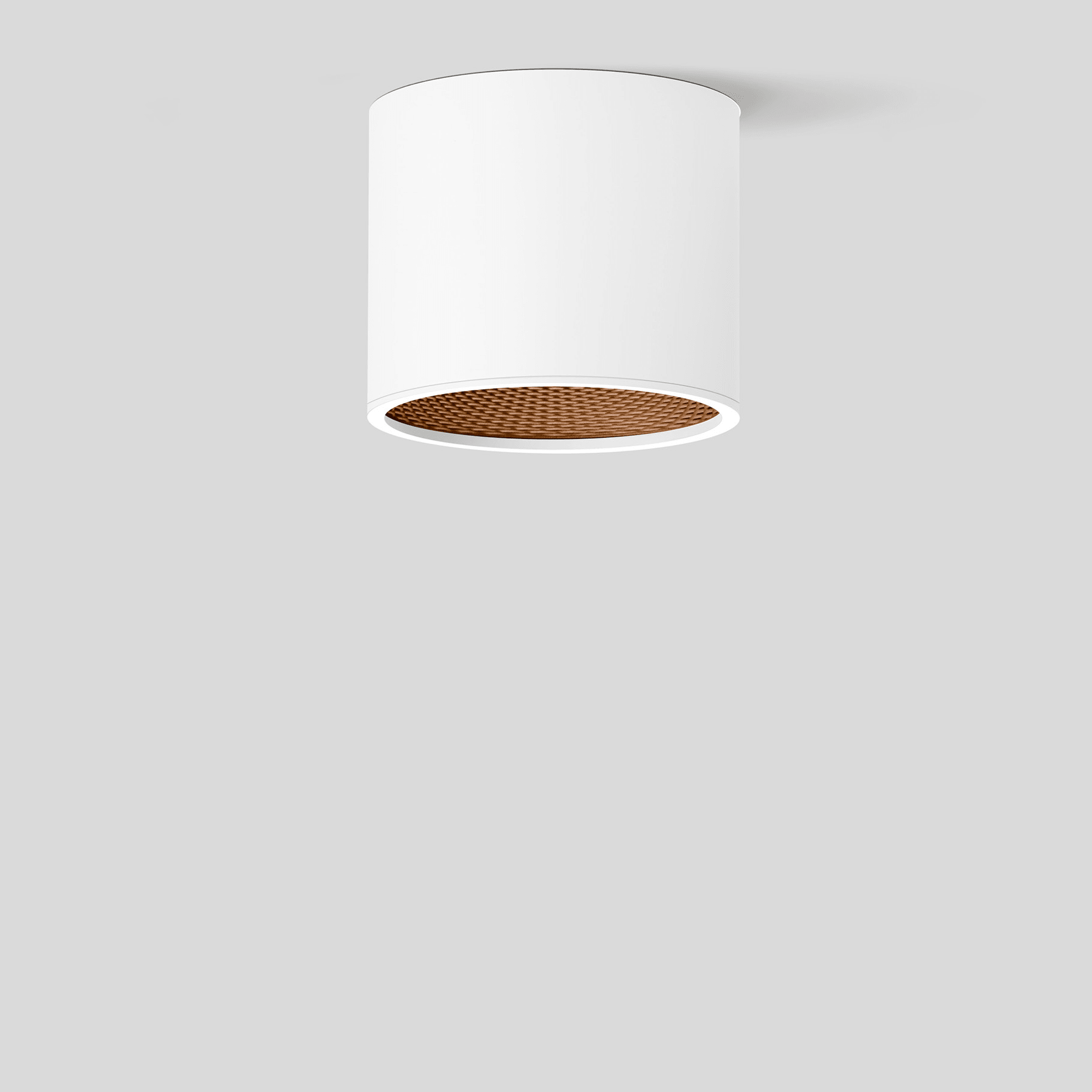 Bega - Plafonnier, pour l'intérieur, Blanc satiné · 3000 K