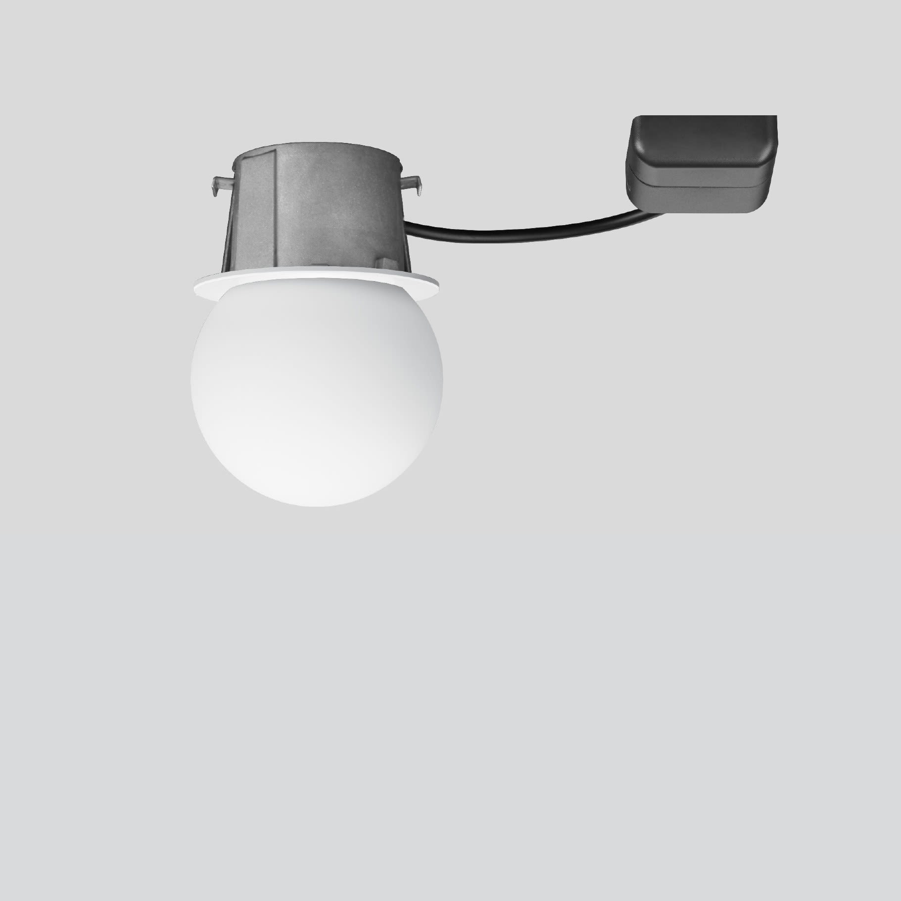 Bega - Plafonnier encastré, 3000 K