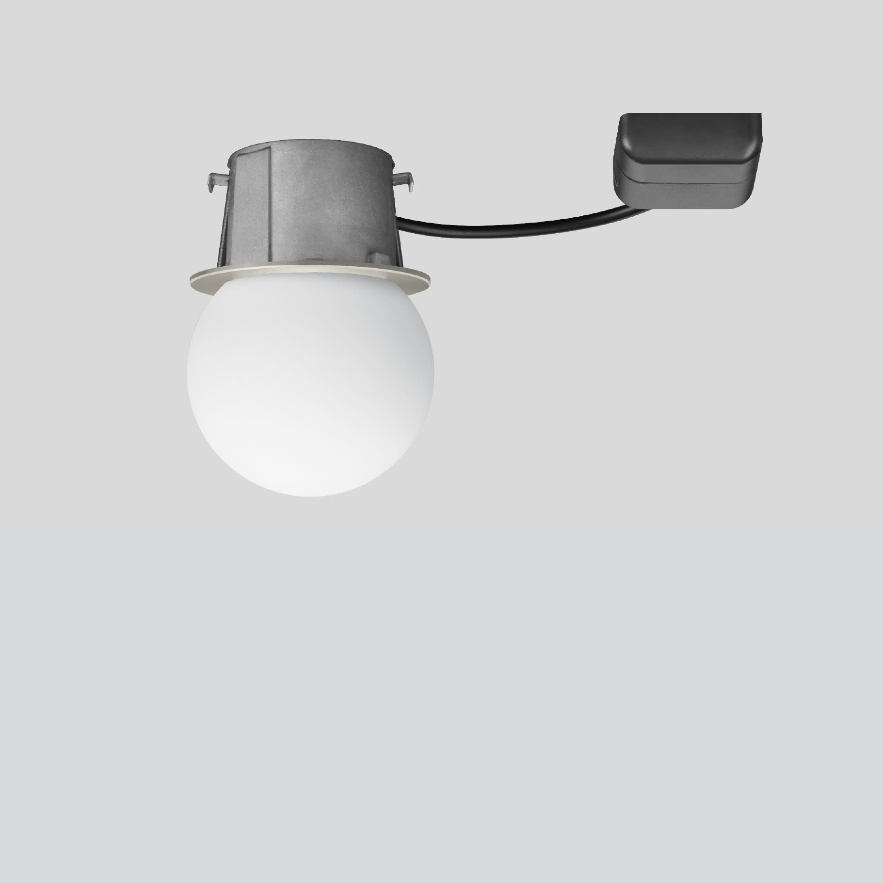 Bega - Plafonnier encastré, 3000 K