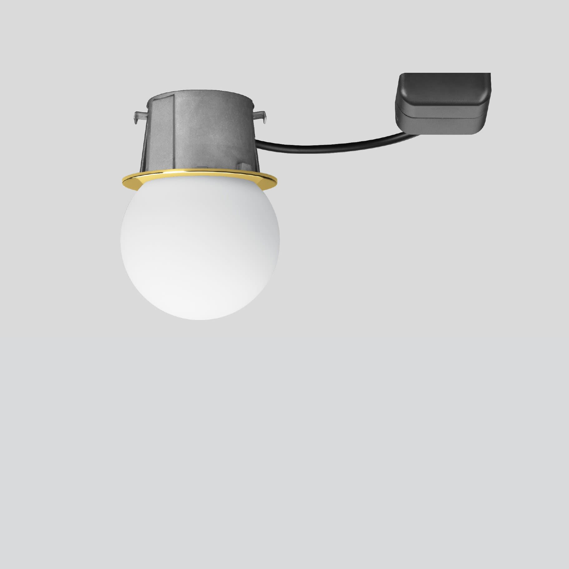 Bega - Plafonnier encastré, 3000 K