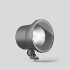 Bega - Projecteur compact, Argent · 4000 K