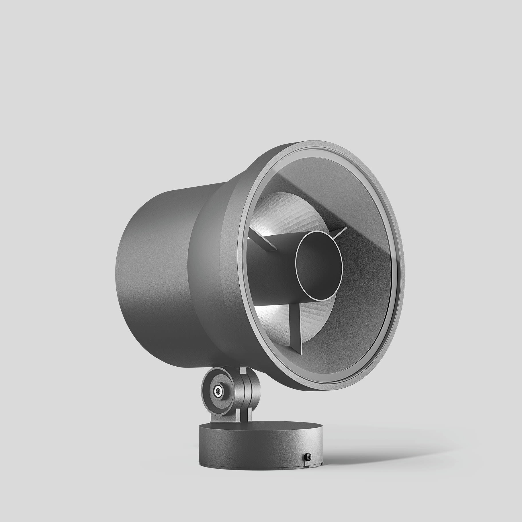 Bega - Projecteur compact, Argent · 4000 K