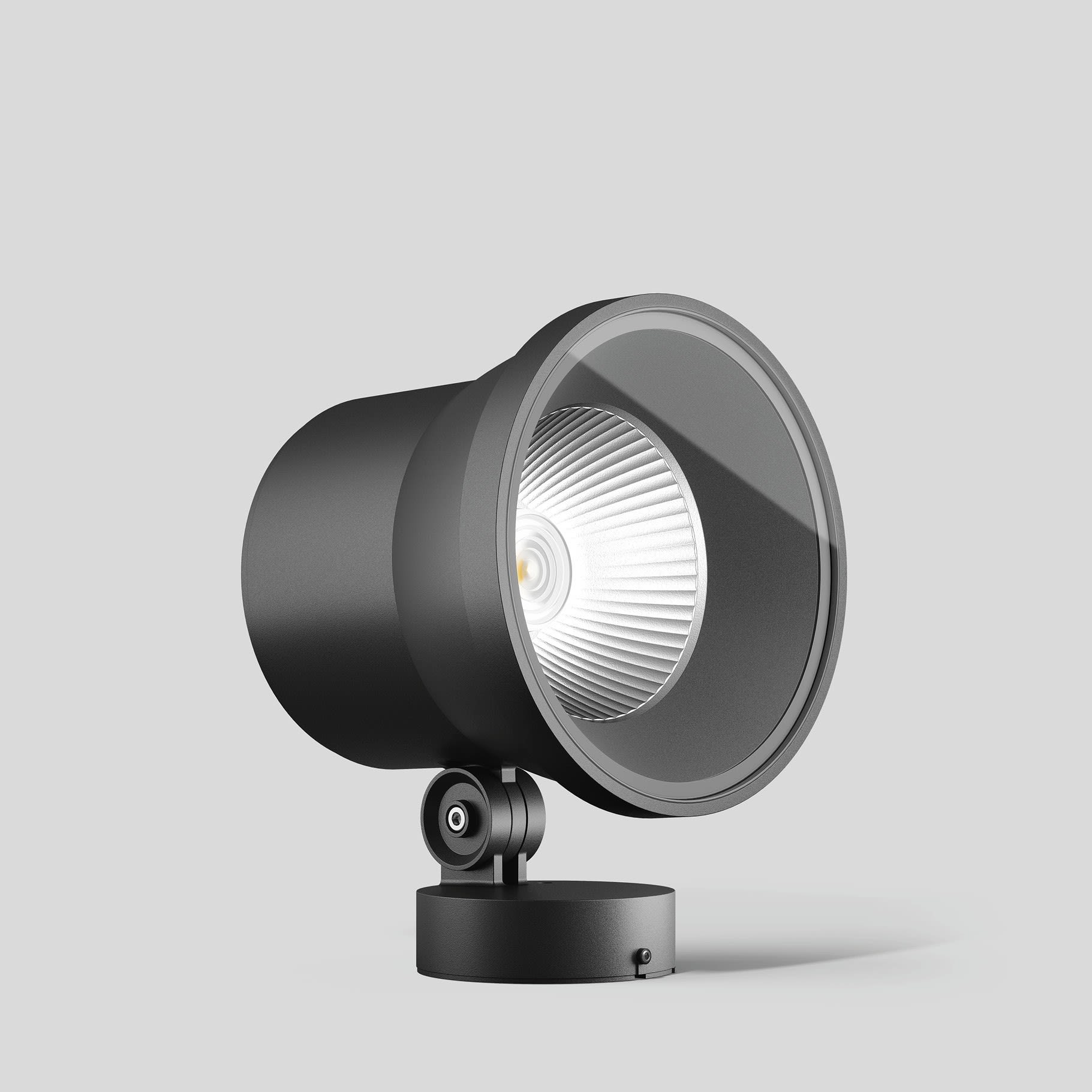 Bega - Projecteur compact, Graphite · 4000 K