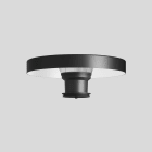 Bega - Luminaire tête de mât, Graphite · 3000 K
