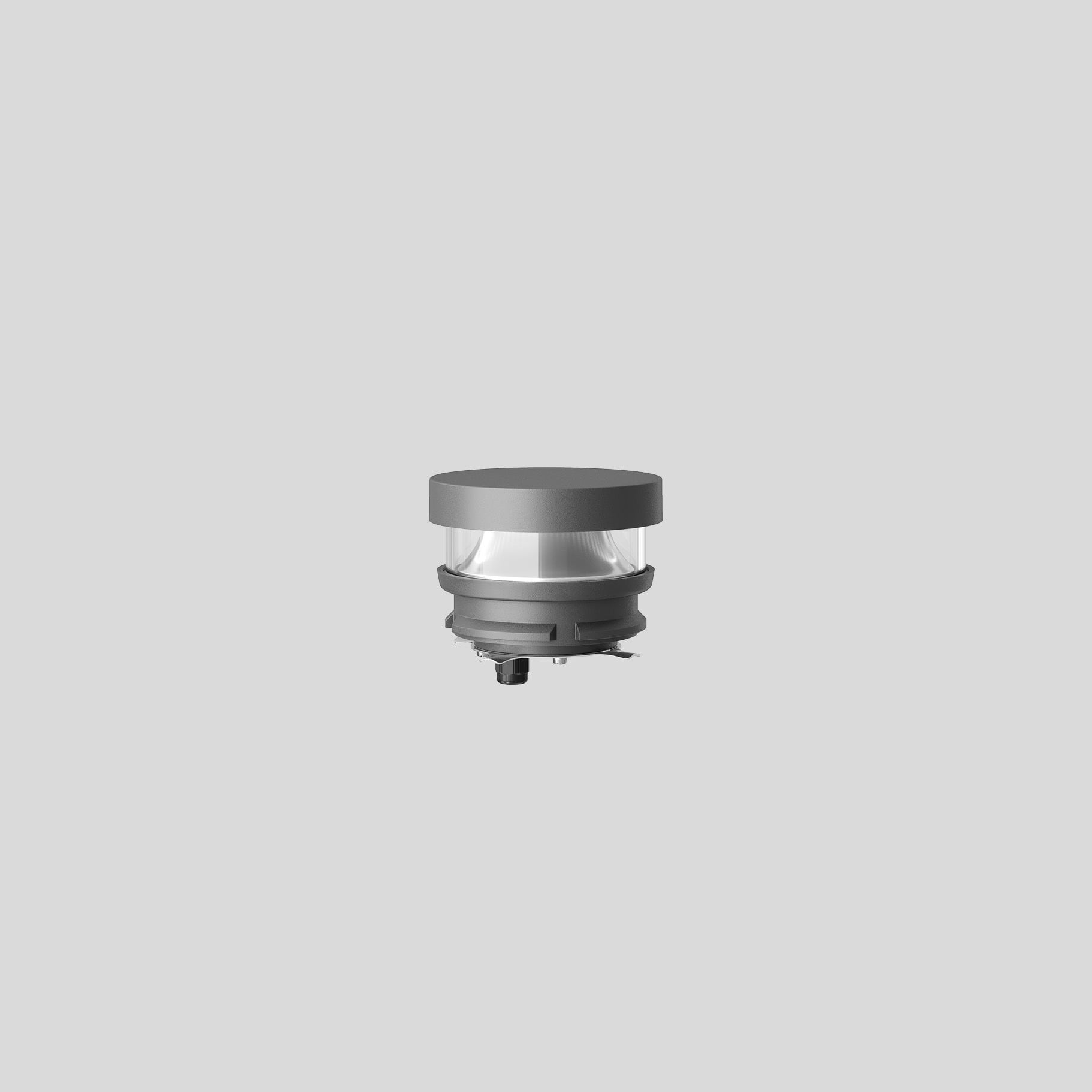 Bega - Tête de balise, Argent · 4000 K