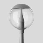 Bega - Luminaire tête de mât, Argent · 4000 K