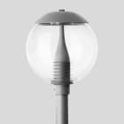 Bega - Luminaire tête de mât, Argent · 4000 K