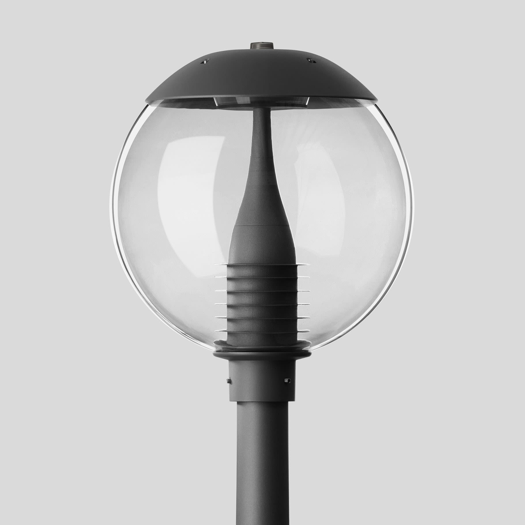 Bega - Luminaire tête de mât, Graphite · 4000 K