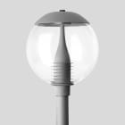 Bega - Luminaire tête de mât, Argent · 4000 K