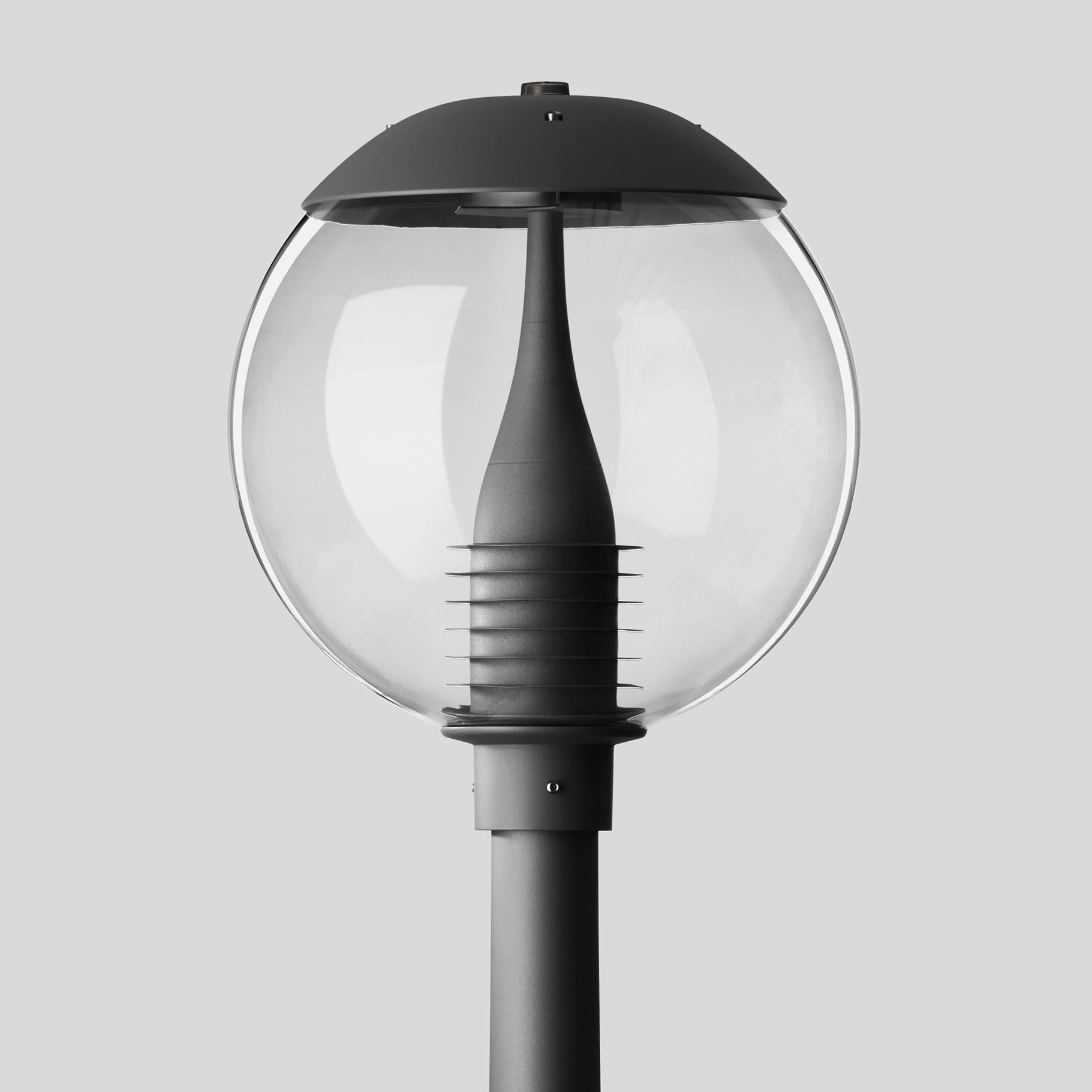 Bega - Luminaire tête de mât, Graphite · 3000 K