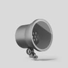 Bega - Projecteur compact, Argent · 3000 K