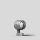 Bega - Projecteur puissant, Argent · 3000 K