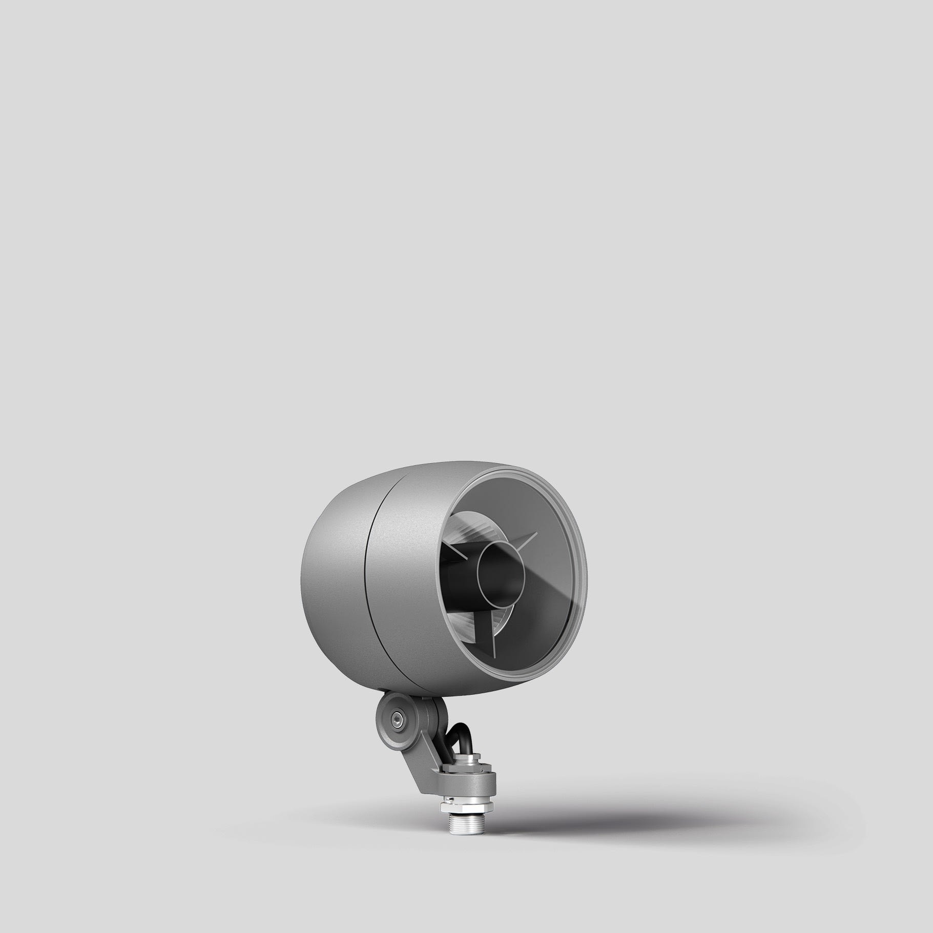 Bega - Projecteur puissant, Argent · 3000 K