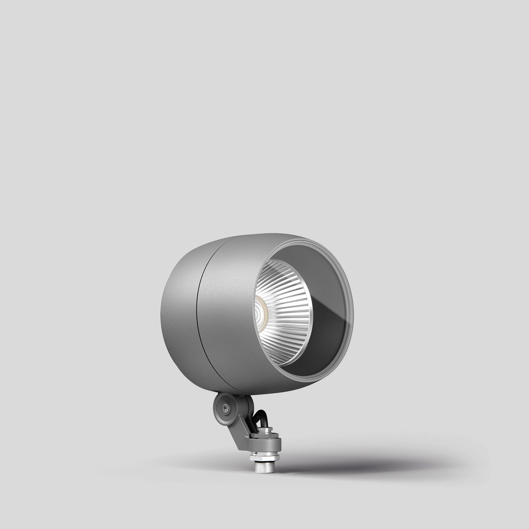 Bega - Projecteur puissant, Argent · 3000 K