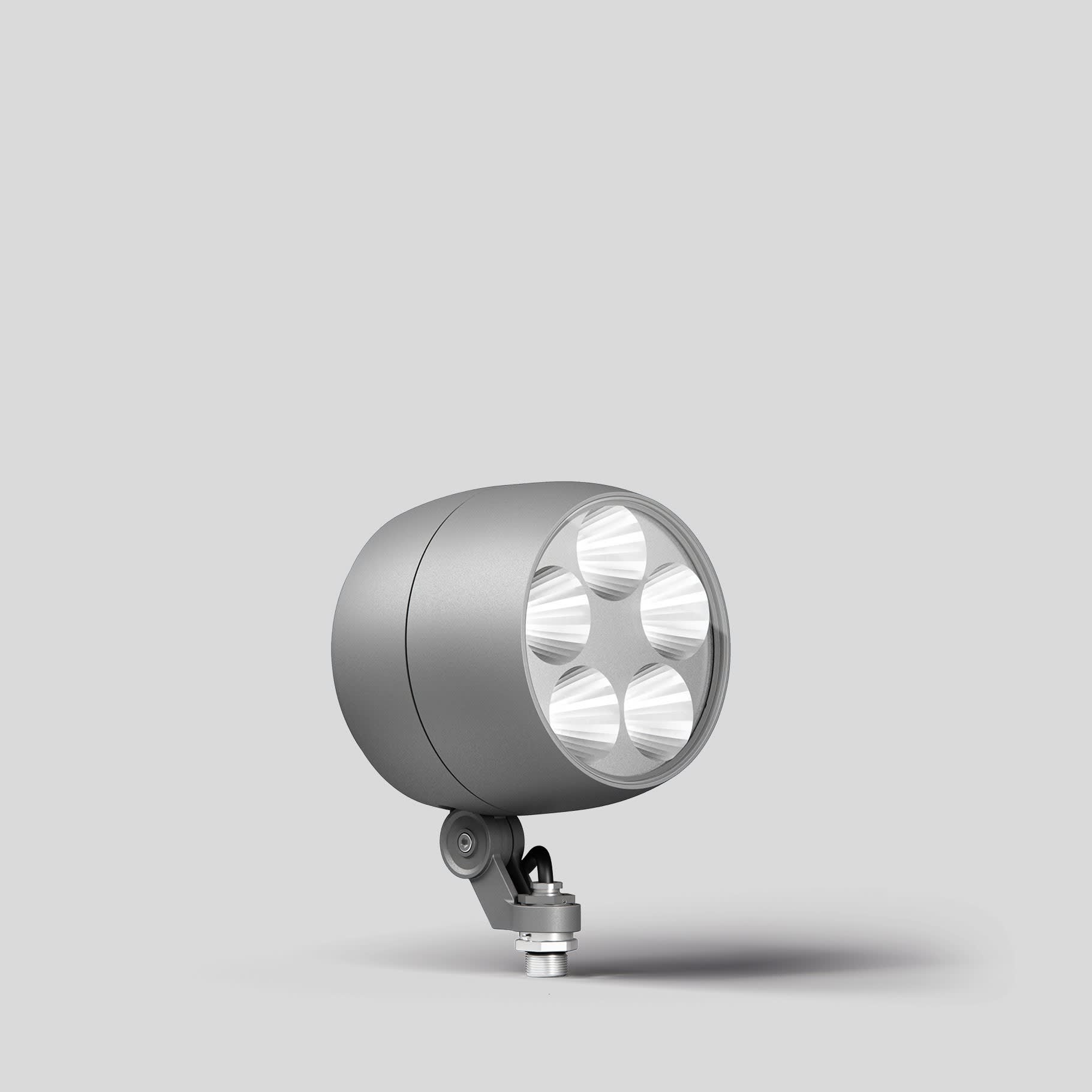 Bega - Projecteur puissant RGBW, Argent