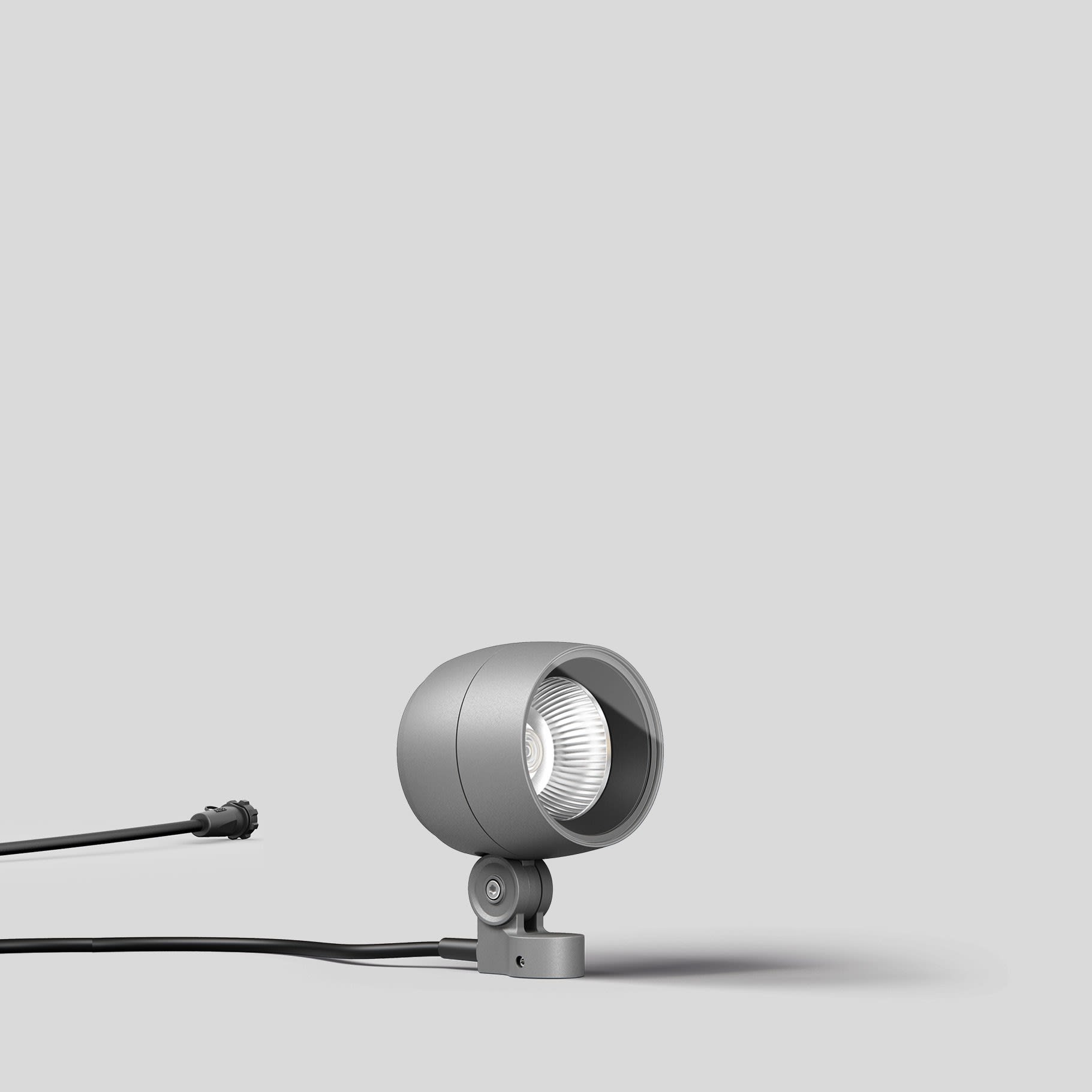 Bega - Projecteur puissant, Argent · 4000 K
