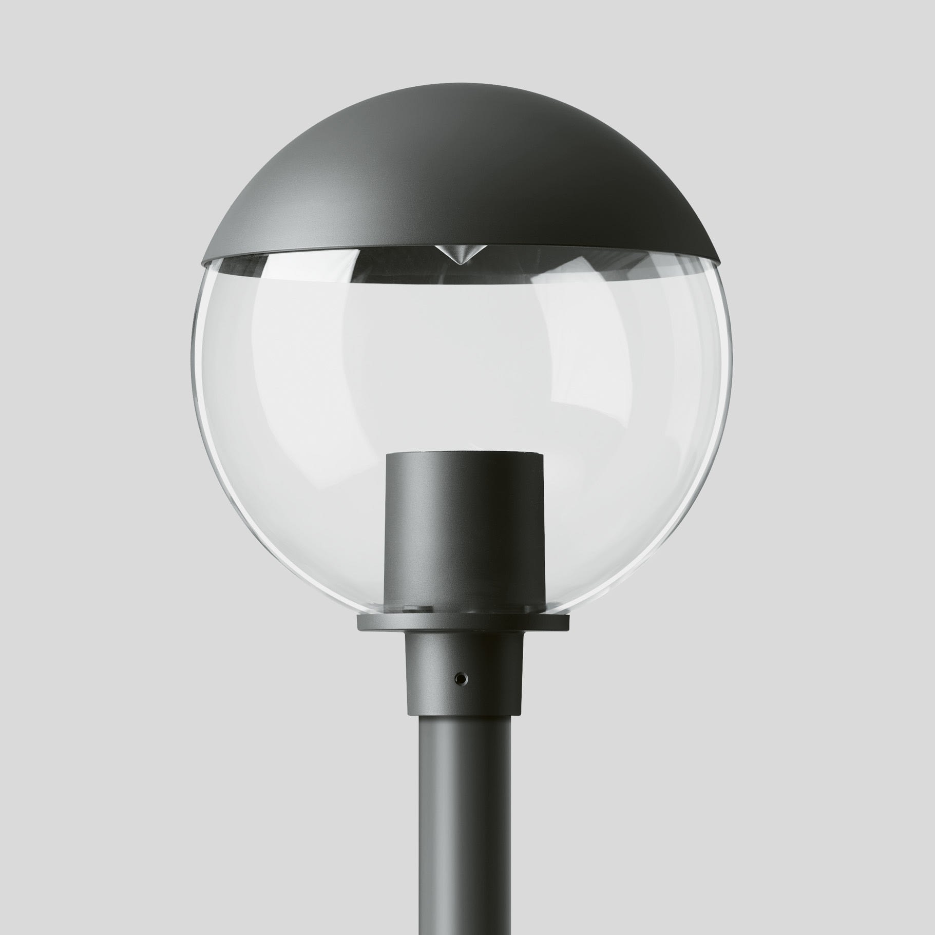 Bega - Luminaire tête de mât, Graphite · 4000 K