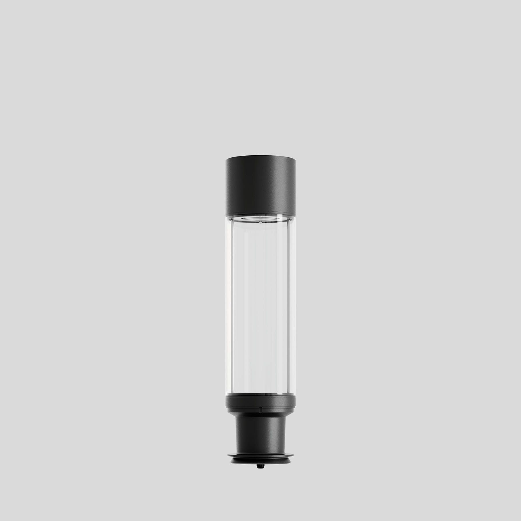 Bega - Tête de profilé lumineux, Graphite · 3000 K