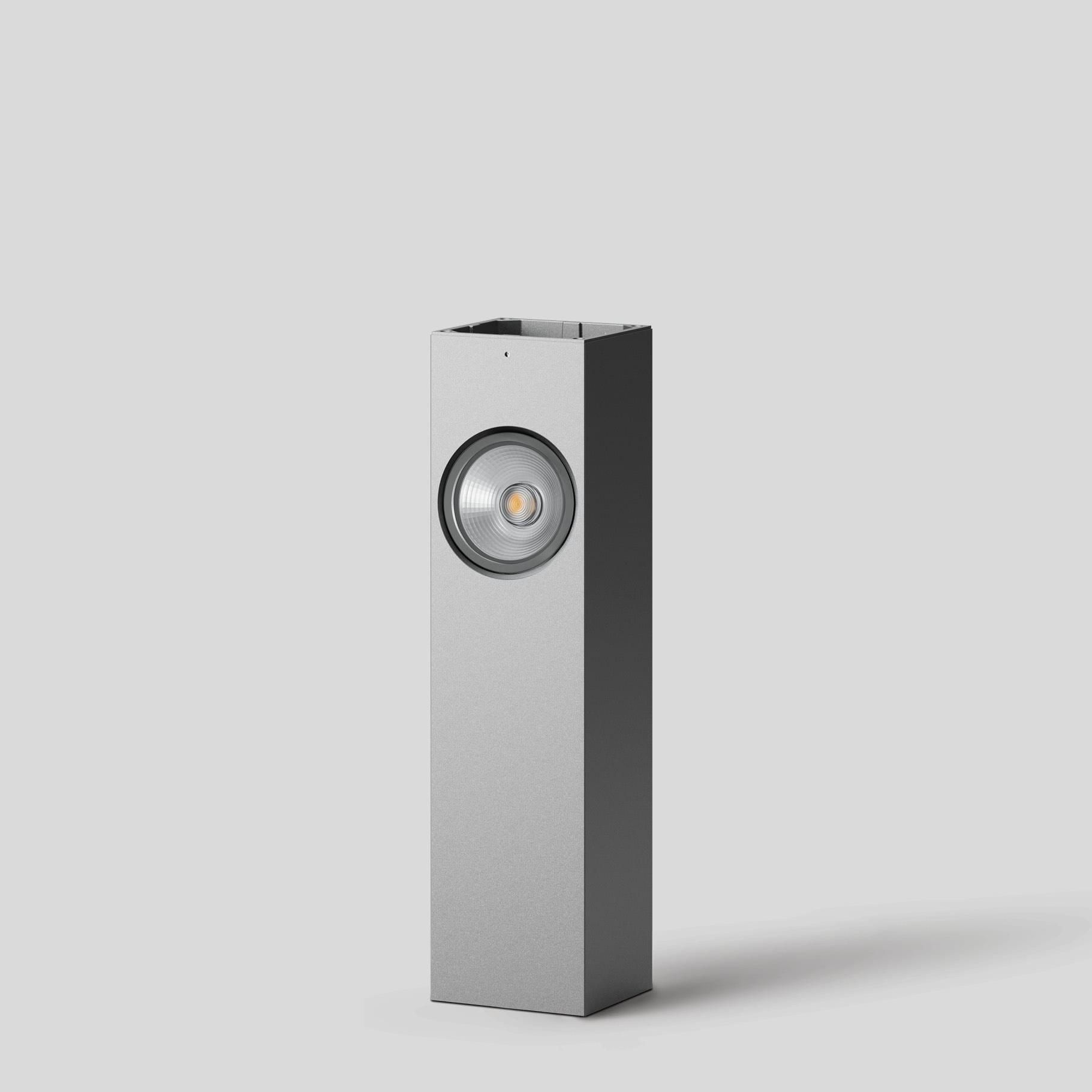 Bega - Support pour tête de balise, avec projecteur, Argent · 3000 K