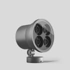 Bega - Projecteur compact, Argent · 4000 K