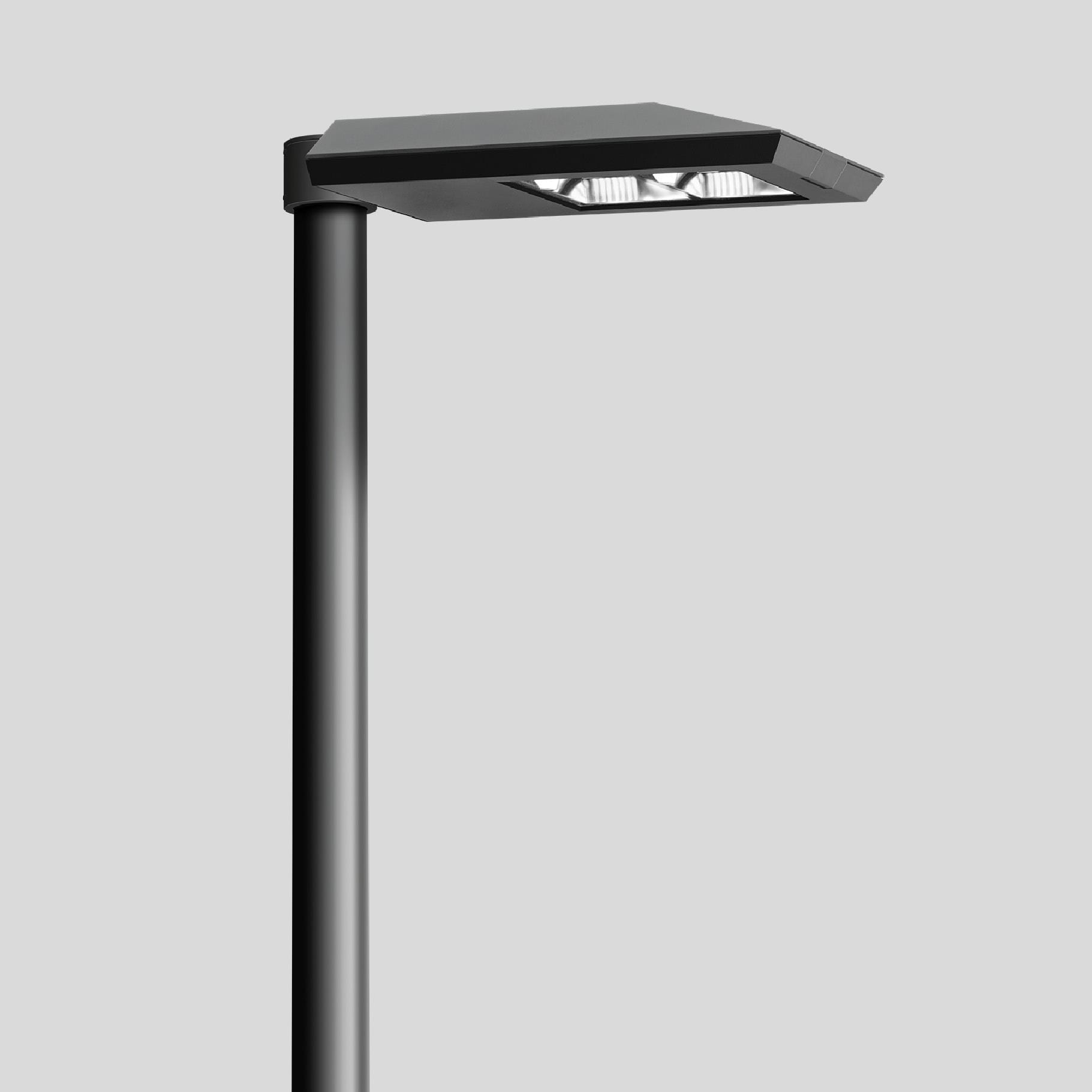 Bega - Luminaire tête de mât, Graphite · 3000 K
