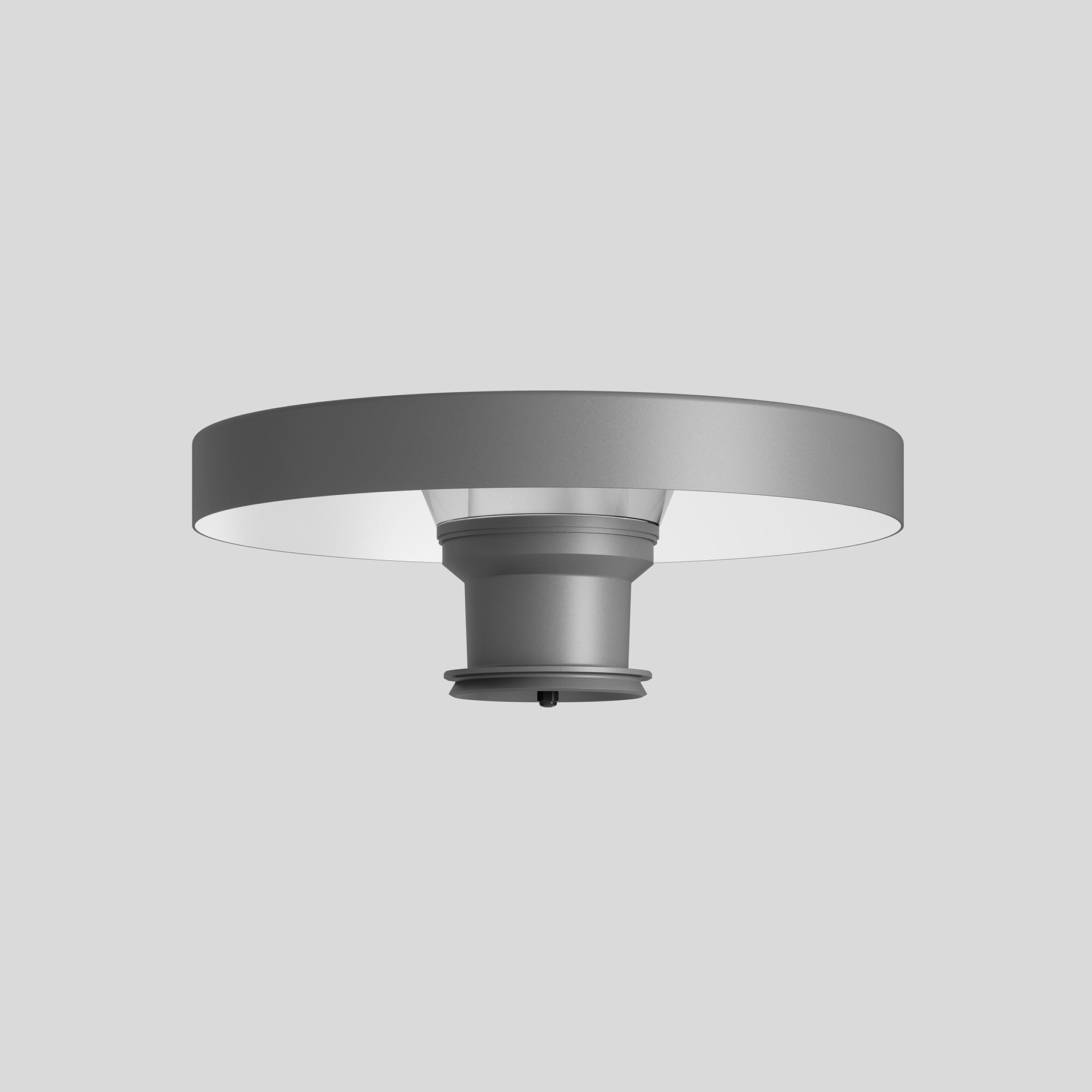Bega - Tête de profilé lumineux, Argent