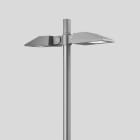 Bega - Luminaire tête de mât, Argent · 4000 K