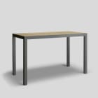 Bega - Mobilier Urbain Table haute, Graphite · Polar Oak
