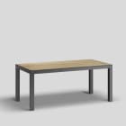 Bega - Mobilier Urbain Table, Graphite · Polar Oak