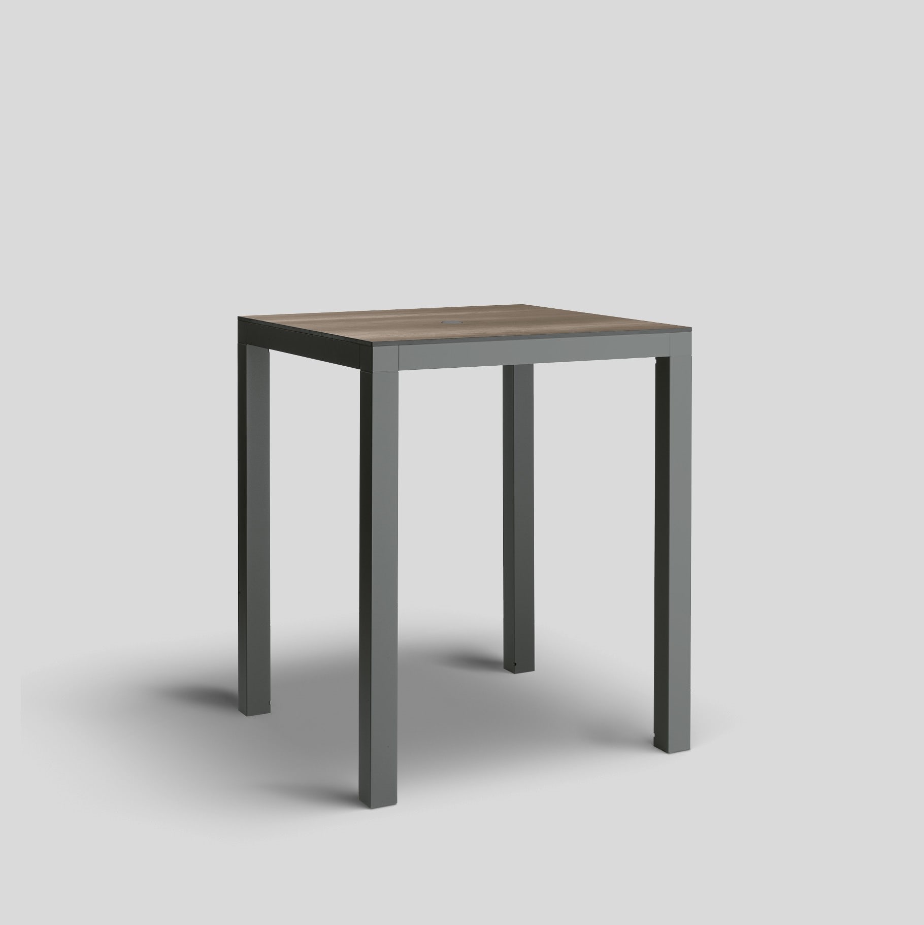 Bega - Mobilier Urbain Table, Graphite · Marshland Oak