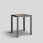 Bega - Mobilier Urbain Table, Graphite · Marshland Oak