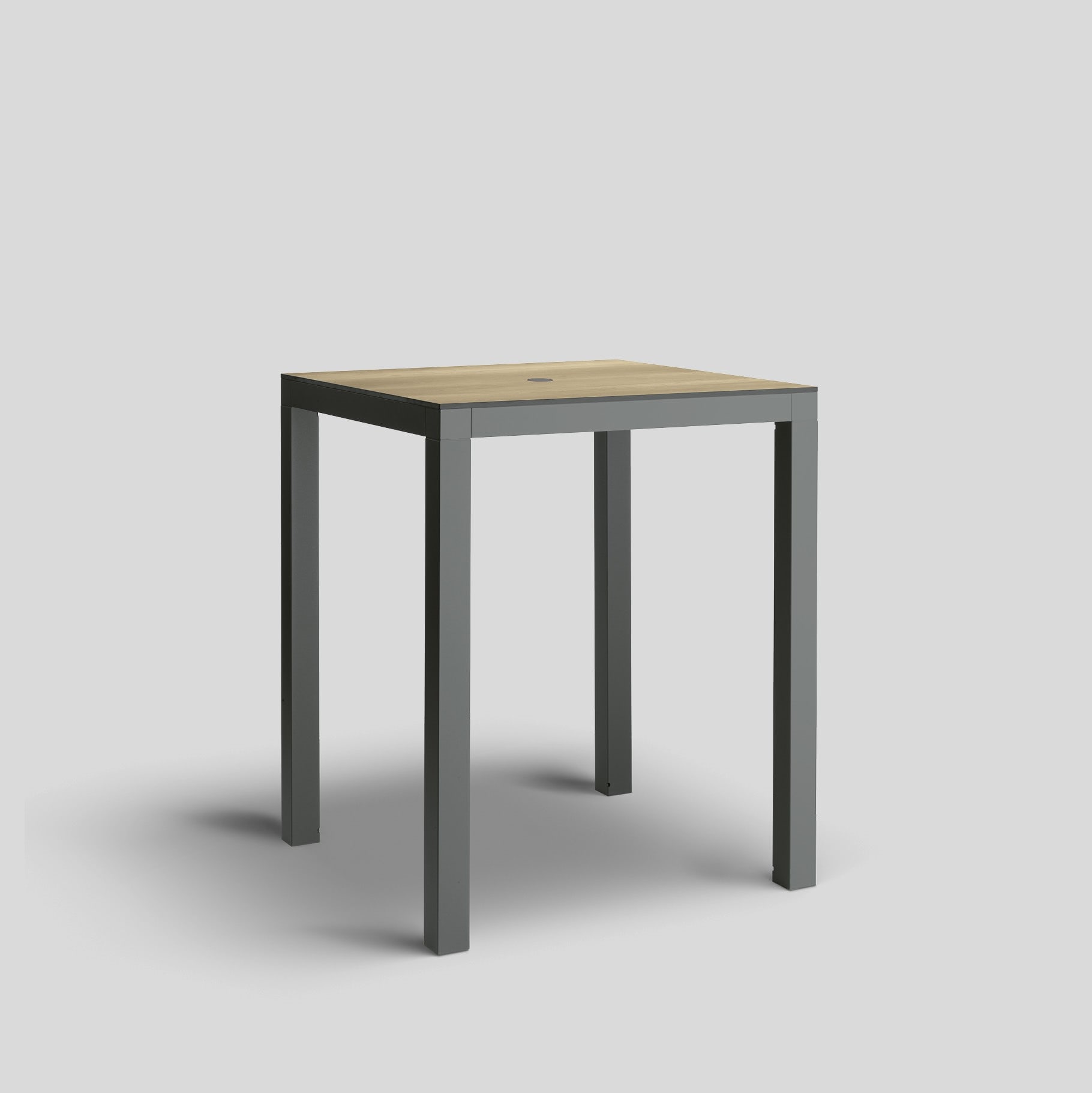 Bega - Mobilier Urbain Table, Graphite · Polar Oak