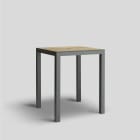 Bega - Mobilier Urbain Table, Graphite · Polar Oak