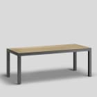 Bega - Mobilier Urbain Table, Graphite · Polar Oak