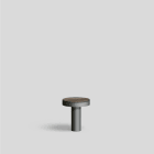 Bega - Mobilier Urbain Tabouret rond, Graphite · Marshland Oak
