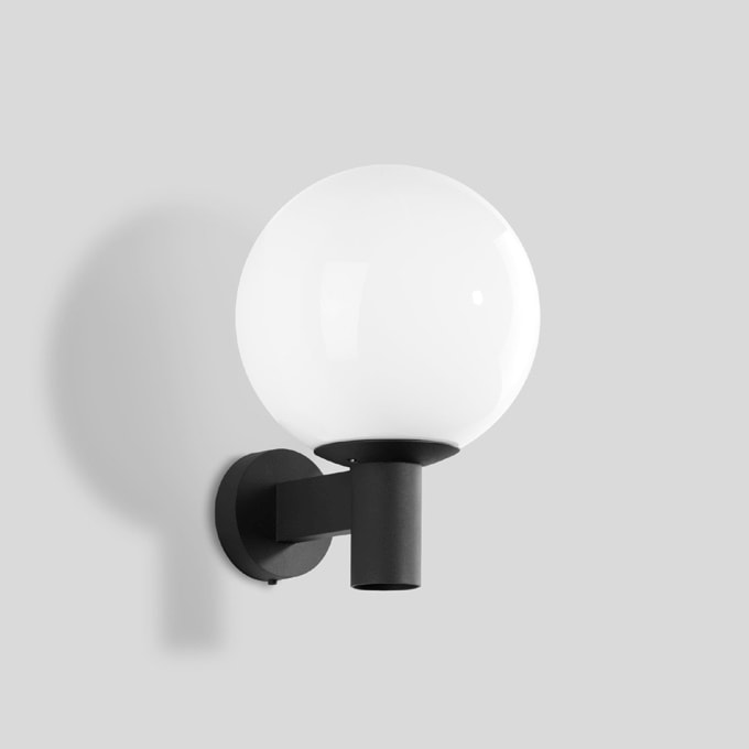 Bega - Applique, pour intérieur et extérieur, Graphite · 3000 K, en plus gratuit 1 x