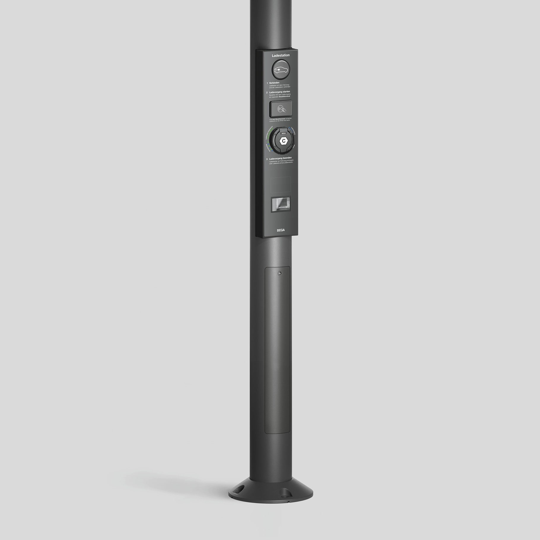 Bega - Tube de profilé lumineux, Graphite
