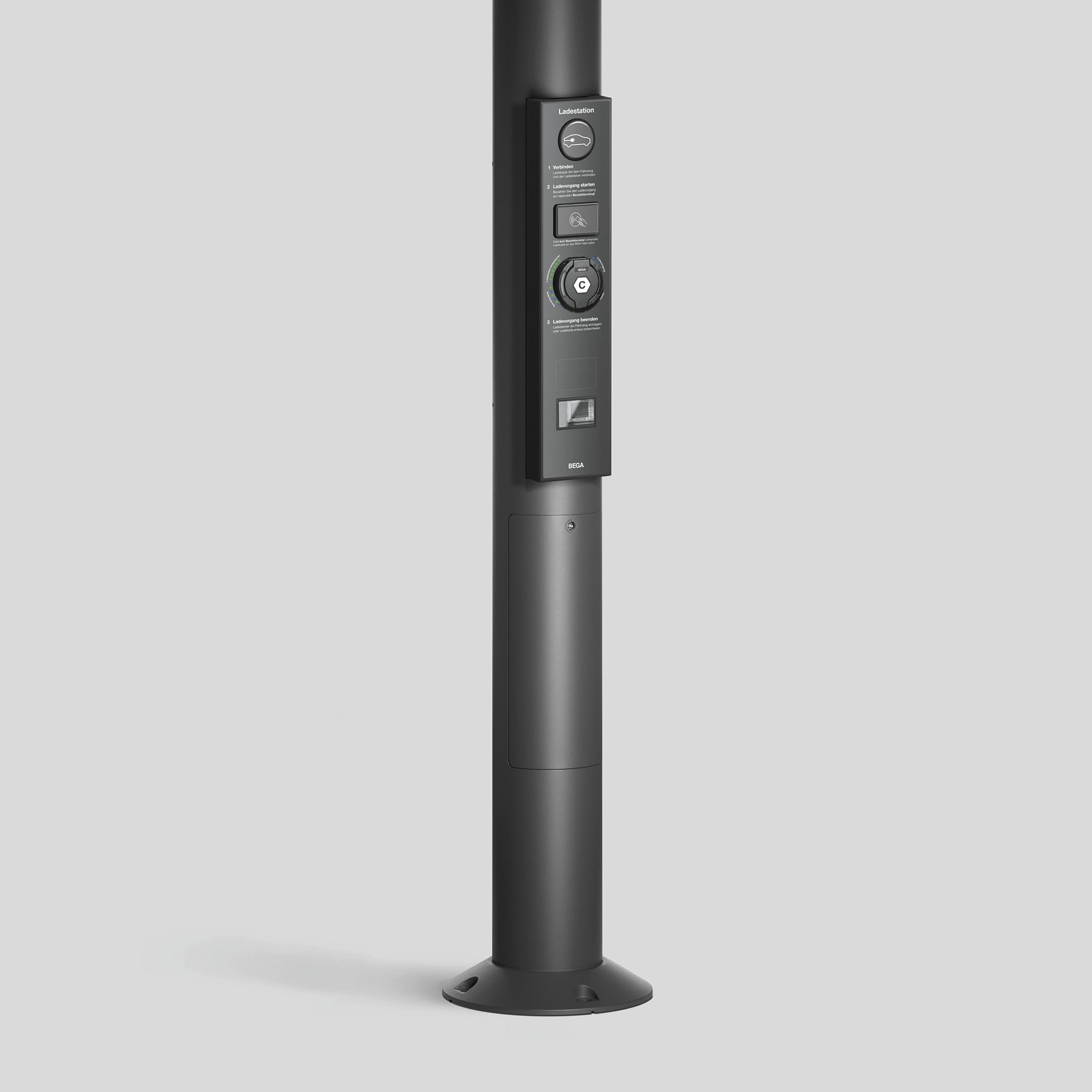 Bega - Tube de profilé lumineux, Graphite