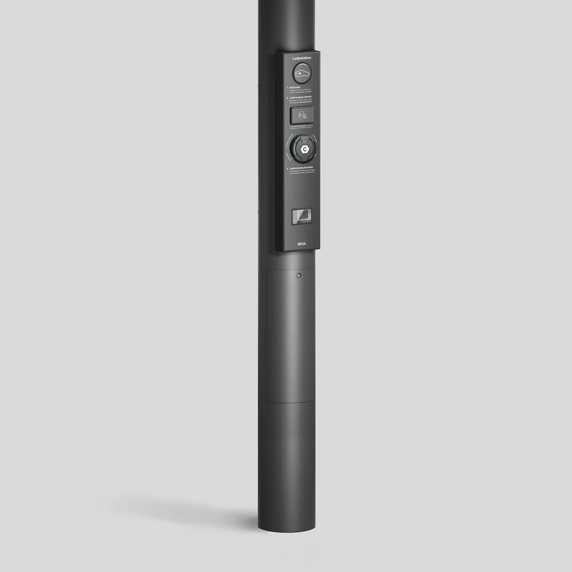 Bega - Tube de profilé lumineux, Graphite