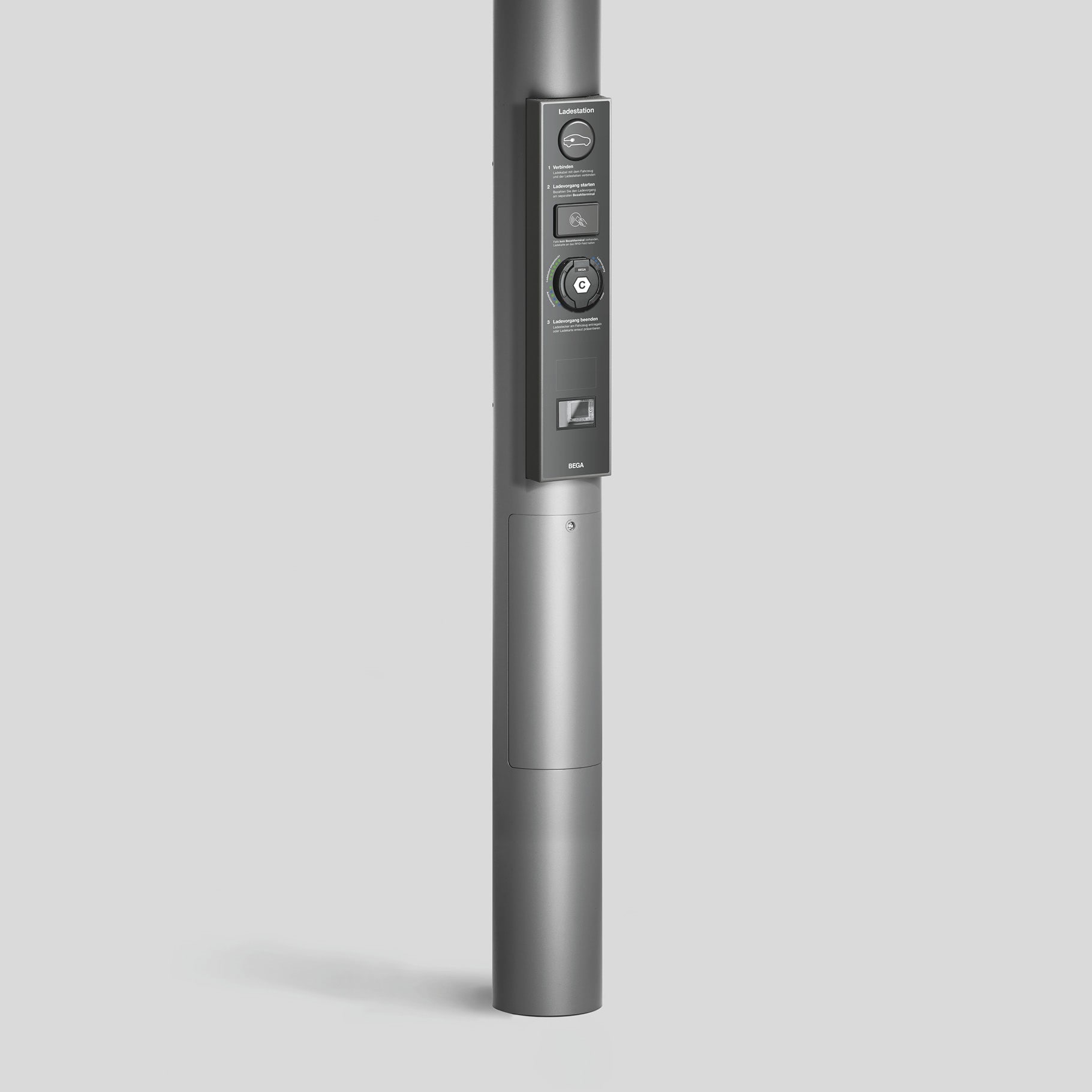 Bega - Tube de profilé lumineux, Argent
