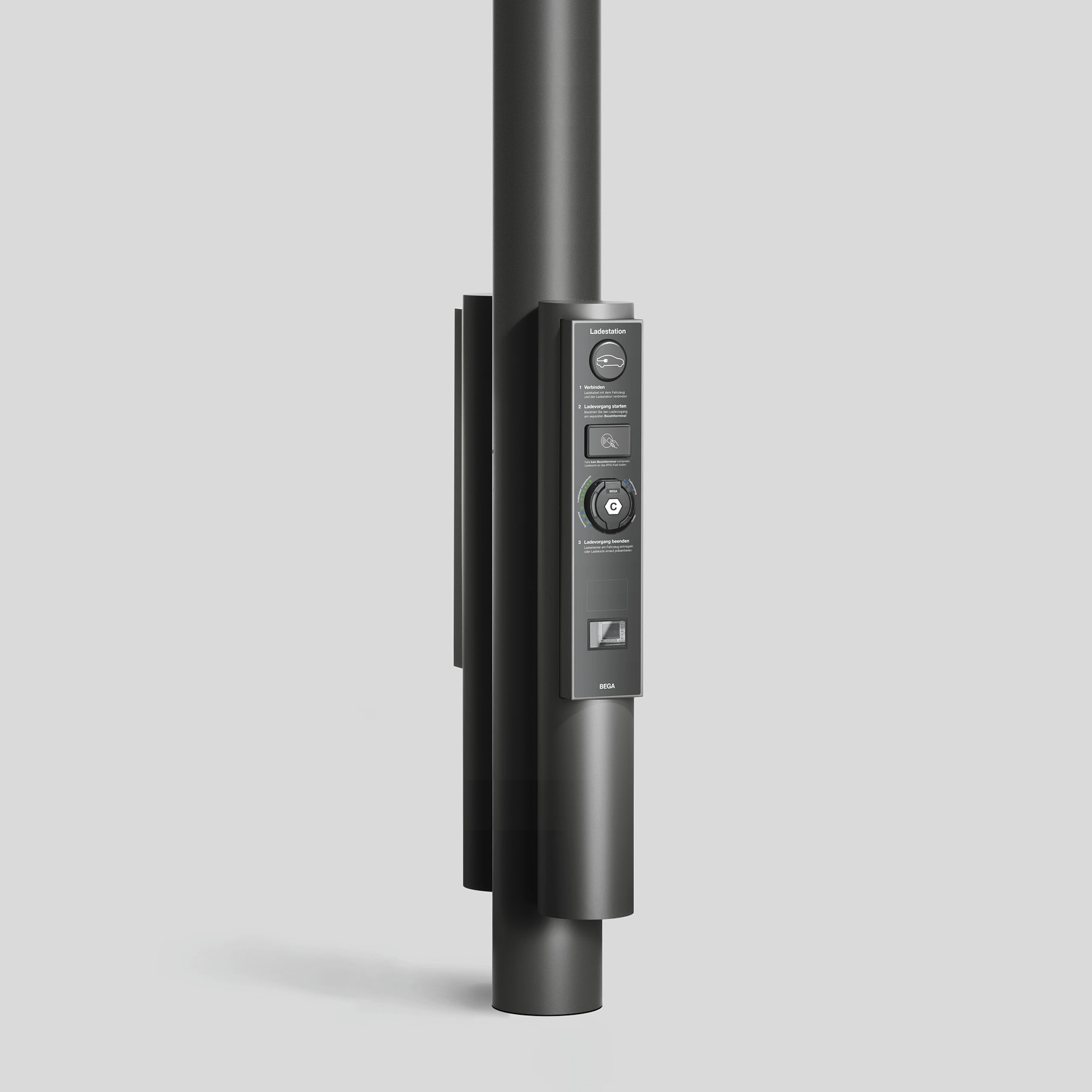 Bega - Tube de profilé lumineux, Graphite