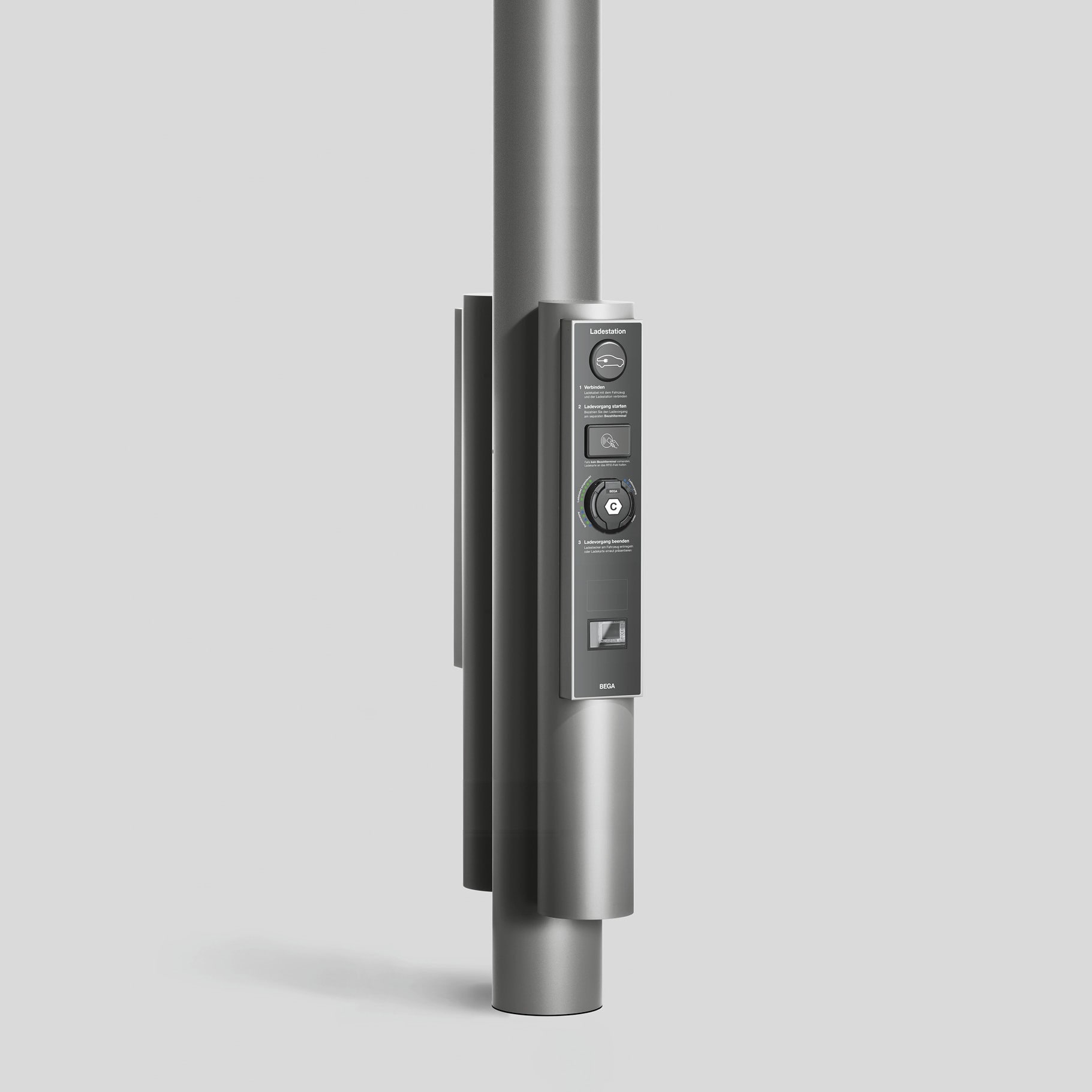 Bega - Tube de profilé lumineux, Argent