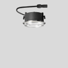 Bega - Plafonnier encastré, Acier inoxydable · 3000 K